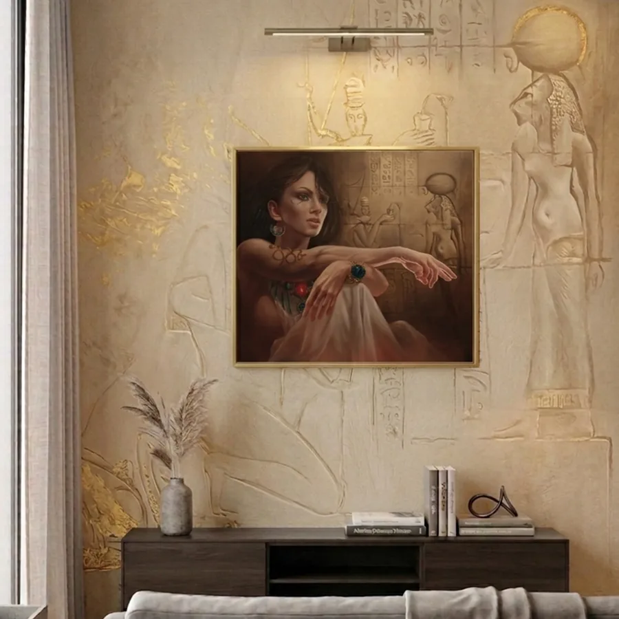 Cleopatra — painting detail 1