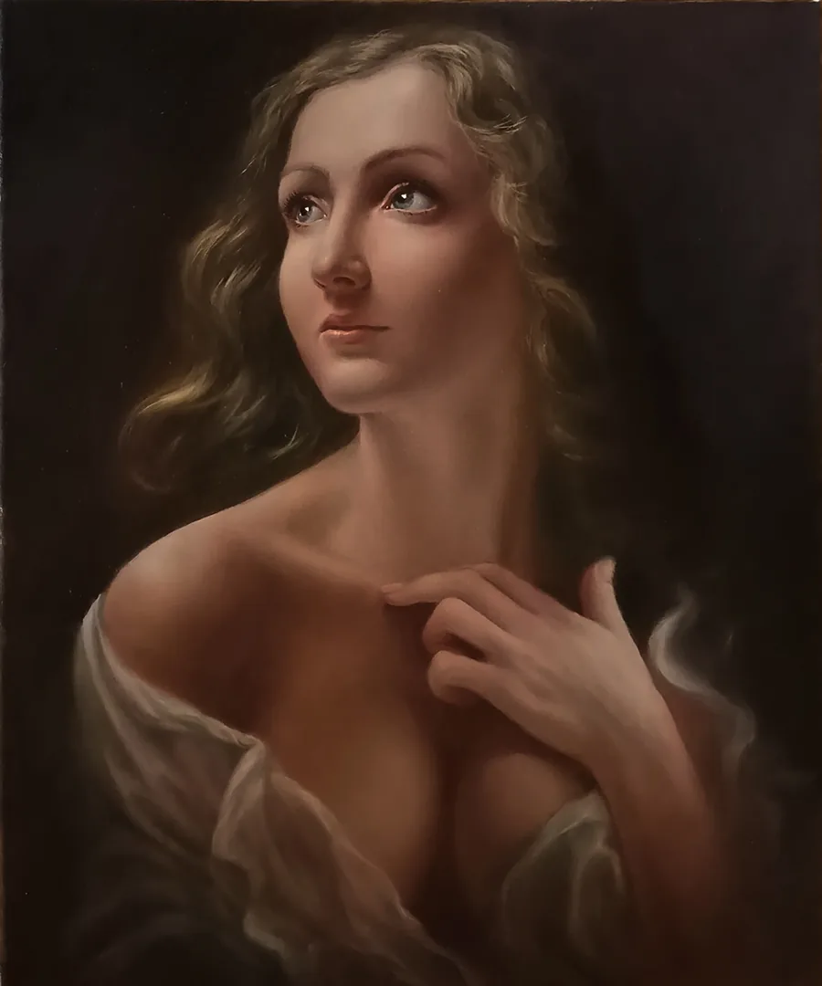 Custom Portrait — original oil painting by Fedor Lantsov