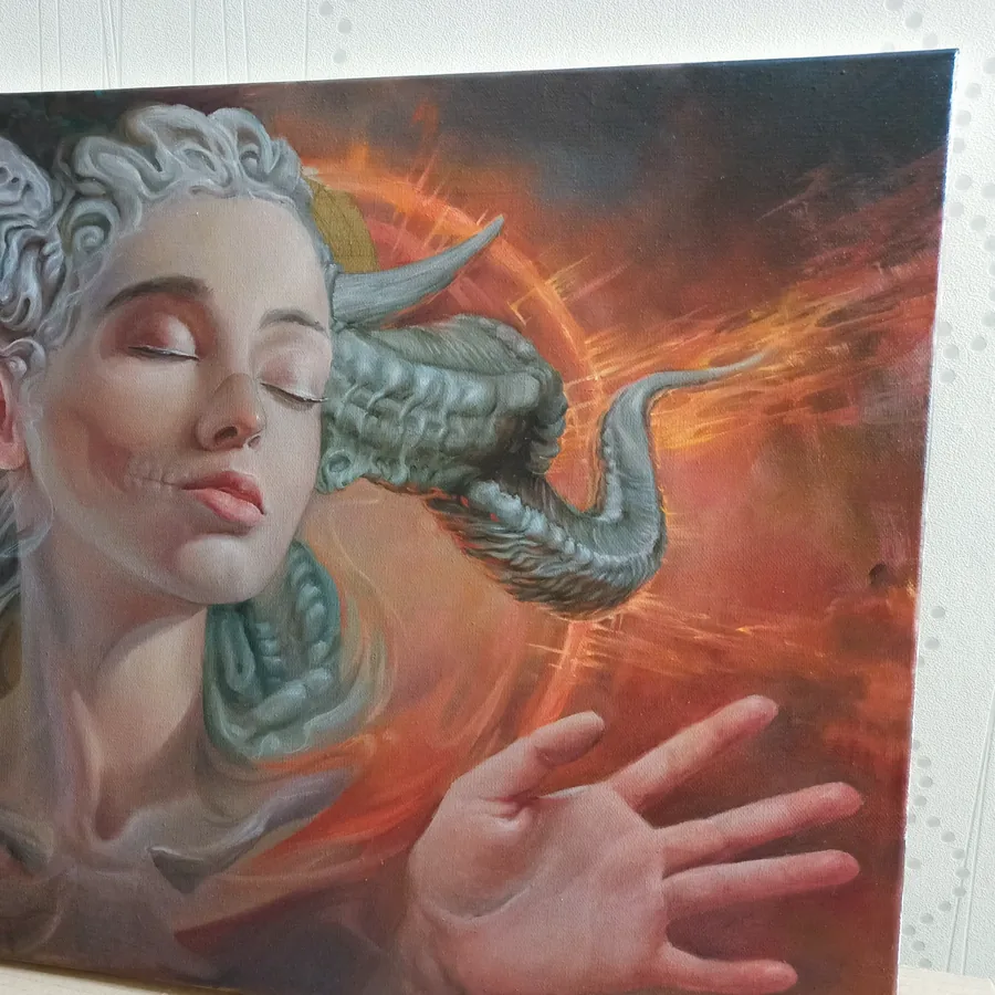 Shaman Dance — painting detail 3